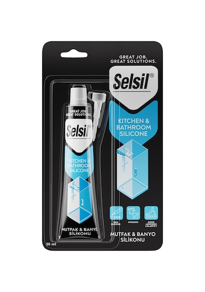 Şeffaf Tüp Silikon 50 Ml Aklby-bsva58