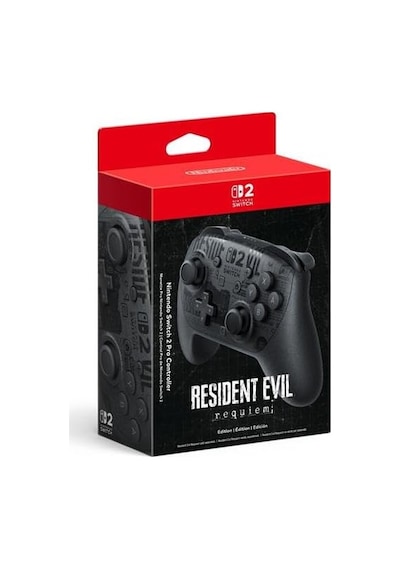Nintendo Switch 2 Pro Controller Resident Evil Requiem Edition