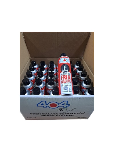 404 Fren Balata Spreyi Temizleyici Sprey 500 Ml 1 Koli 30 Adet