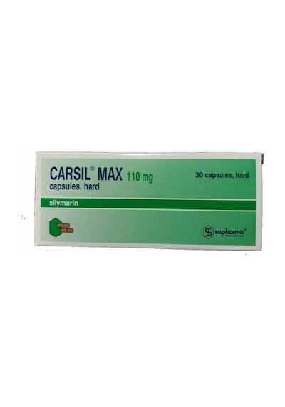 Sopharma Carsi L Liv52 Liver Enzymes Silymarin 110 Mg 30 Caps