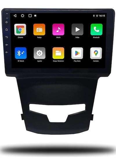 Redhat Ssangyong Korando Android Carplay Multimedya 2014+ 4gb Ram + 64gb Hafıza + 8 Çekirdek