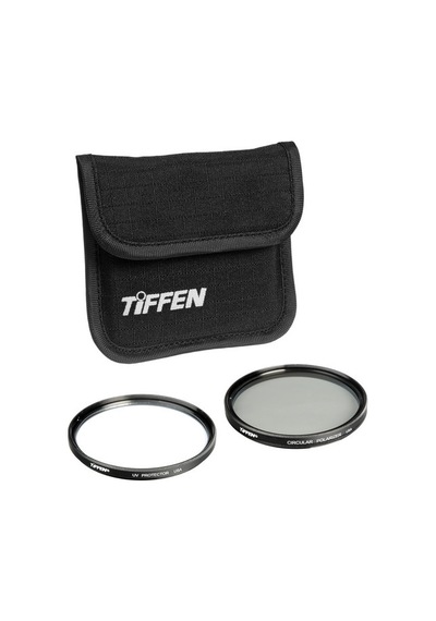 Tiffen 55ptp 55mm Uv + Cpl Filtre Seti Twin Pack