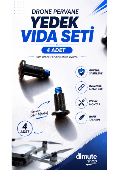 Drone Yedek Vida 4adet