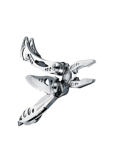 Leatherman Skeletool Stainless Çok Amaçlı Kamp Çakı Gri