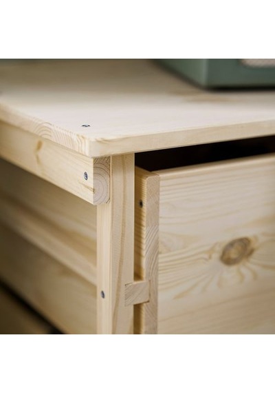 Ikea Kronören Komodin, Çam, 76x48x55 Cm
