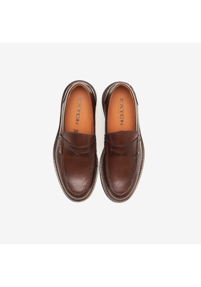 Brown Klasik Ayakkabı Erkek 442 Exton Vıenna Calf Leather Kahverengi