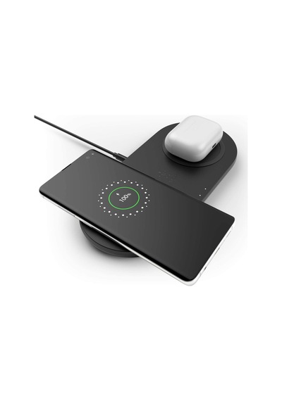 Belkin Kablosuz 10 W Çiftli Şarj Cihazı, Apple Uyumlu iPhone 15, 14, 13, 12, S