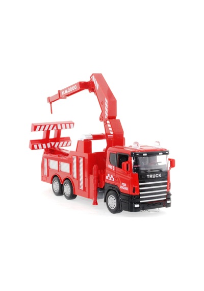 Die Cast Sürtmeli Vinçli Kurtarıcı Itfaiye Aracı