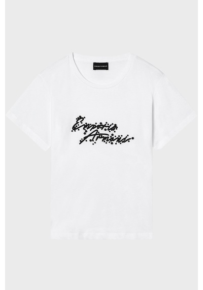 Emporio Armani Bayan T Shirt Ew003594 Af12597 U0002 Beyaz BEYAZ