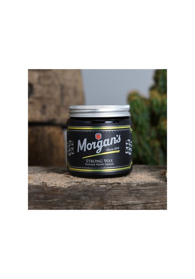 Morgan's Strong Wax Vintage Heavy Grease - Zor Saçlara Özel Güçlü Tutuşlu Wax 120 Ml