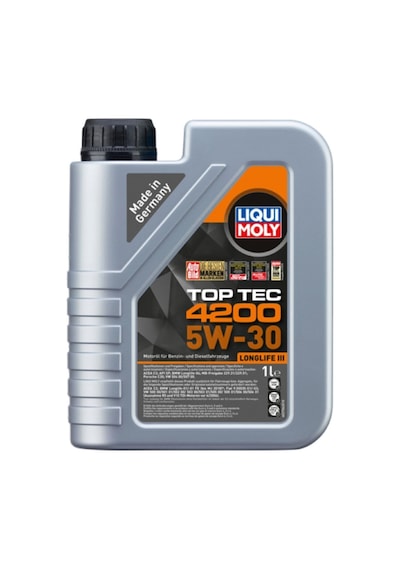 Toptec 4200 5w-30 4 Litre Motor Yağı 3715 Vw Altın Seri
