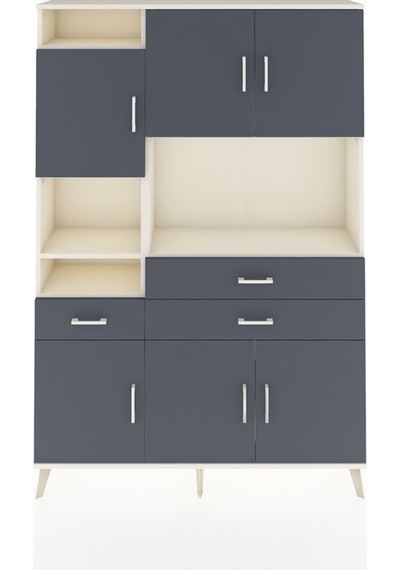 Arges Dolap 9 Raflı 3 Çekmeceli 6 Kapaklı 132x30x195 Aytaşı-antrasit/antrasit Antrasıt/antrasıt Arges Dolap 9 Raflı 3 Çekmeceli 6 Kapaklı 132x30x195 Aytaşı-antrasit/antrasit Antrasıt/antrasıt