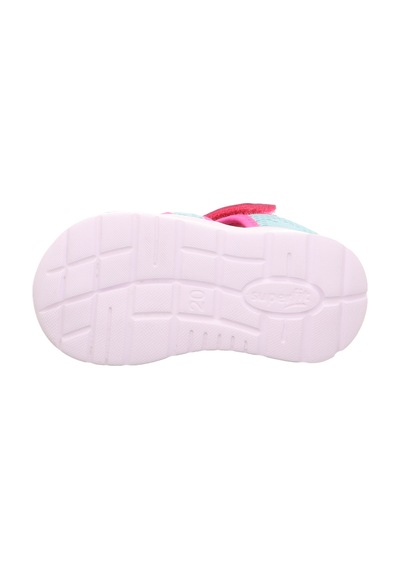 Superfit Wave Kız Çocuk Sandalet - Mavi Pembe 000481-7510 Mavi - Pembe