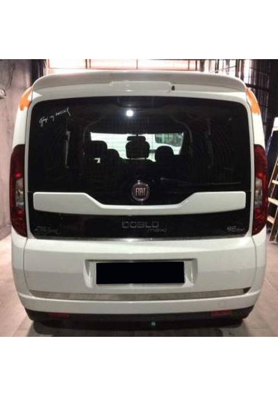 Kit Garaj Fiat Doblo 2011-2023 249 Beyaz Boyalı Spoiler Boyalı