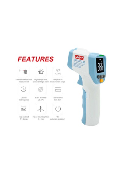 Uni-t Ut305h ,42 Derece Infrared Termometre
