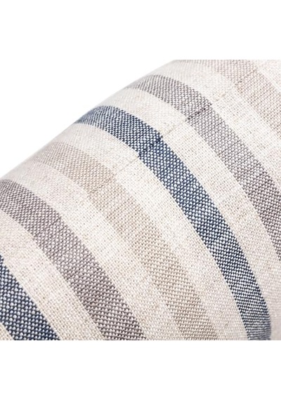 Concept Alba Striped Kırlent Lacivert 30x50 Genel