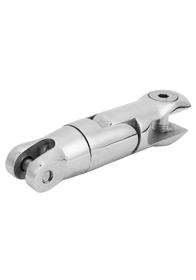Tekne Çapa Fırdöndüsü. 6-8mm. Mafsallı Çift Haraketli. Paslanmaz