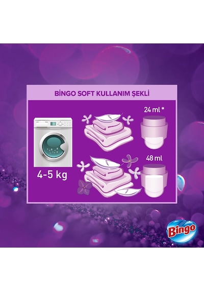 Bingo Soft Konsantre Yumuşatıcı Lavanta 1440 ML