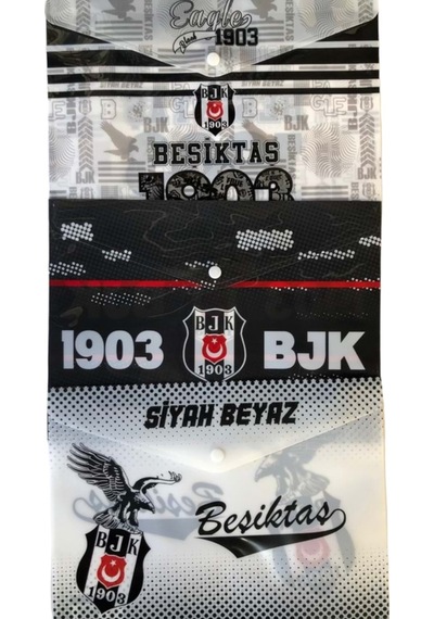 Taraftar Çıtçıtlı Zarf Dosya 3 Adet Çok Renkli