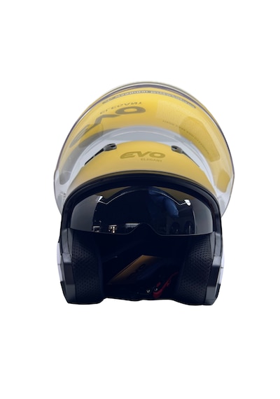 Kask Evo Marka Çenesiz Yarım Kask Mat Beyaz