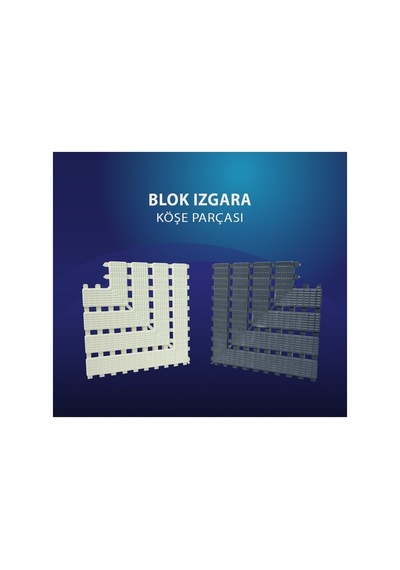 20 Cm Blok Serisi Havuz Köşe Parçası - 867225395