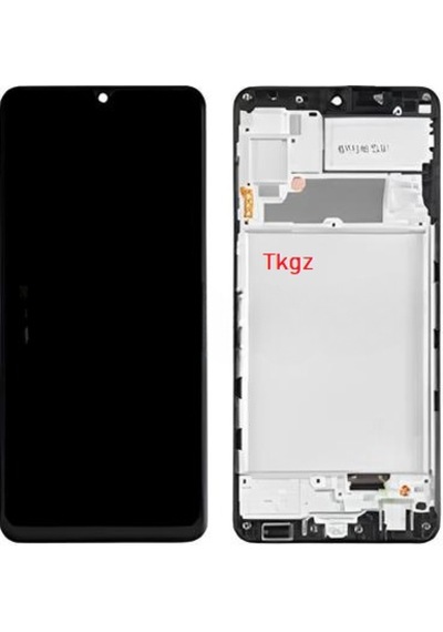 Samsung Galaxy Uyumlu  A22 -4g - Sm-a225 Lcd Ekran Dokunmatik - A - Kalite Çıtalı
