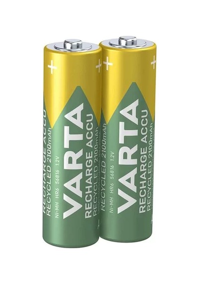 Sh Varta 56706 1.2v 2100 Mah Şarjlı Aa Kalem Pil 2'li Paket Najmaddin