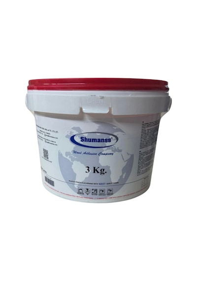 Shumanss Extra Düz Kenar Bantlama Hotmelt Tutkalı Naturel 3kg Galon