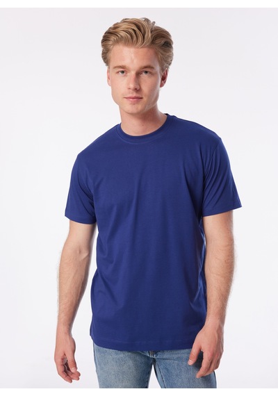 John Richmond Bisiklet Yaka Mavi Erkek T-shirt Ump24013ts