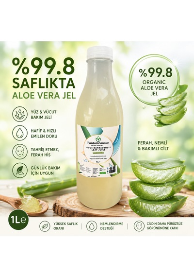 Fantom Amour Fantomamour Aloe Vera Suyu & %99.8 Saflıkta & Aloe Vera Jeli