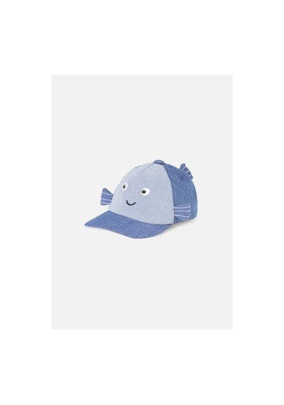 Mayoral Bebek Yenidoğan Denim Şapka Lacivert 9724
