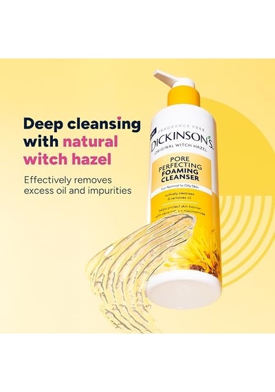 's Orijinal Cadı Hazel Gözenek Mükemmelleştirici Yüz Temizleyici, 12 Fl Oz, Normal İla Yağlı Ciltler İçin, Fazl