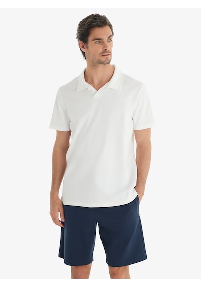 Blackspade Erkek T-shirt 40770 - Beyaz Beyaz