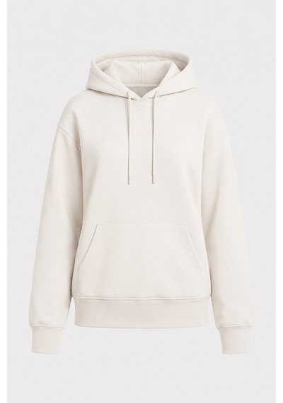 TOMMYLIFE Standart Kapüşonlu 3lü Paket Siyah-ekru-soft Vişne Kadın Sweatshirt - 97321 Siyah - Ekru