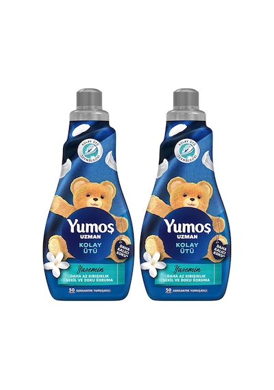 Yumoş Uzman Kolay Ütü Konsantre Yumuşatıcı 1200 Ml X2 Diğer