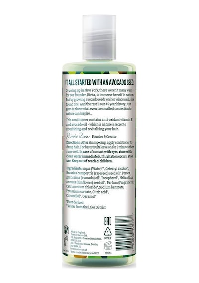 Faith in Nature %99 Doğal Besleyici Saç Bakım Kremi Avokado Tüm Saç Tipleri İçin 400 ML