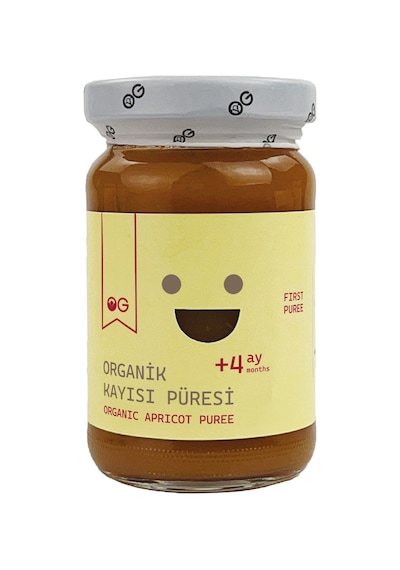 OG natural Organik Kayısı Püresi 100 G +4 Ay