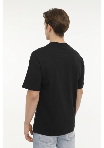 Kinetix Mb 11Bs102 4Fx Siyah Erkek Kısa Kol T-Shirt 000000000101532723 Siyah