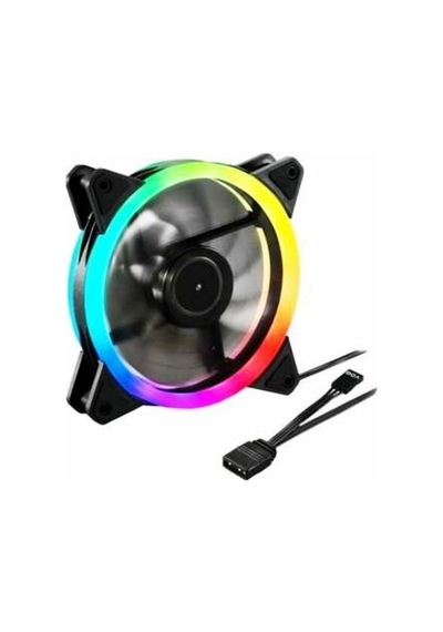 Concord C 892 Rgb Gökkuşağı Renkli 12Cm Soğutucu Pc Kasa Fanı