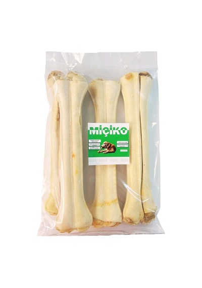 27cm Beyaz Press Çiğneme Kemiği Eko 4lü Paket