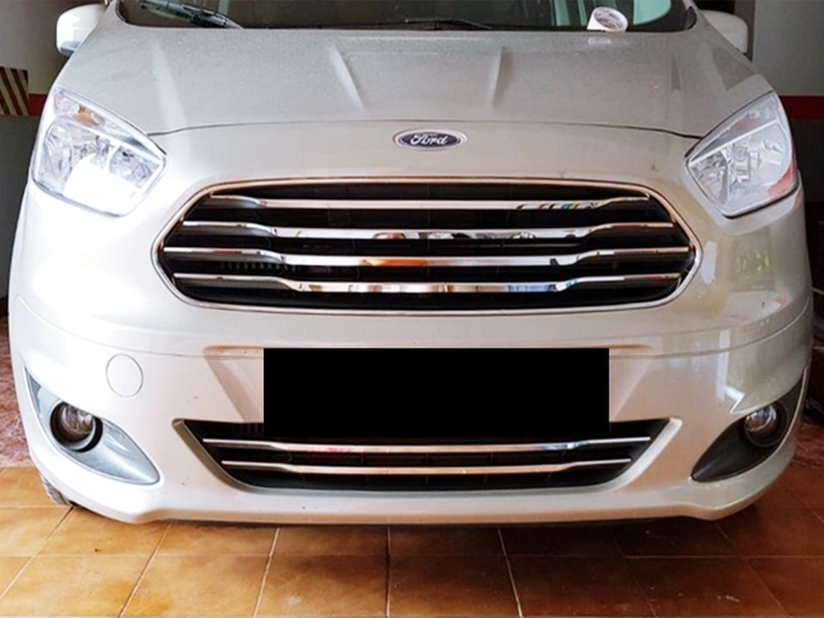 Ford Courier Krom Ön Panjur 6 Parça 2014-2017 Arası P,çelik İnce