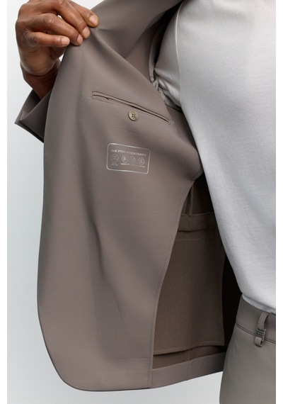 Avva Erkek Vizon Mono Yaka Kırışmayan Teknik Kumaş Comfort Slim Fit Ceket A62y4009 Avva Erkek Vizon Mono Yaka Kırışmayan Teknik Kumaş Comfort Slim Fit Ceket A62y4009