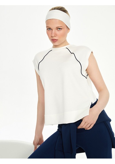 Lcwaıkıkı Classic Beyaz Oversize Soft Touch Kadın Tişört