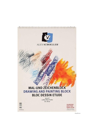 Alex Schoeller A.spr.rsm.165.35 Resim Defteri 165 Gr. 35x50 Alx-024