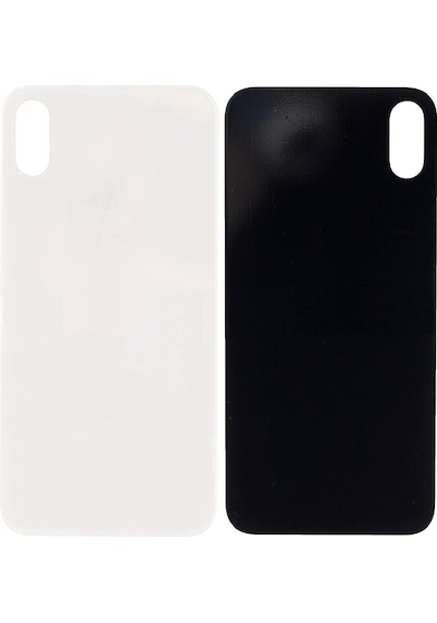 Apple Uyumlu iPhone X Beyaz Arka Kapak Batarya Kapağı Pil Kapağı Beyaz