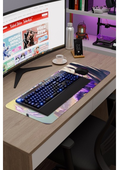 Cyno Genshin Impact Anime Gacha V5 - 70x30 Xl Gaming Mouse Pad Fare Altlığı
