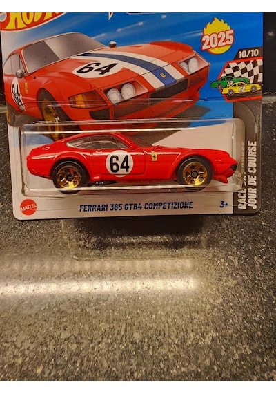 Hot Wheels 1/64 Ferrari 365 Gtb4 Competizione