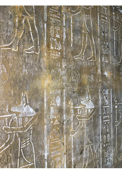 Kabartmalı Antik Mısır Tablo
