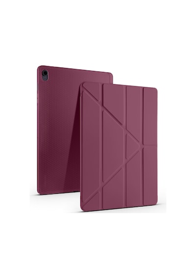 Samsung Galaxy Uyumlu Tab S11 Ultra X930 14.6 İnç Katlanabilir Kalemlikli Standlı Akıllı Kılıf Kapaklı Kılıf