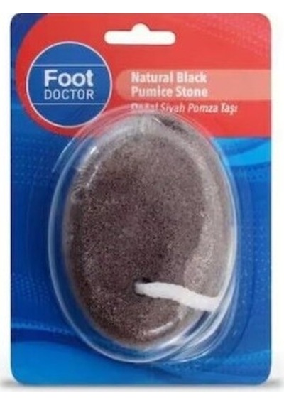 Foot Doctor Doğal Siyah Pomza Taşı